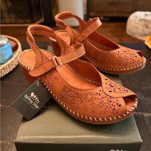 Spring Step Women's Brown Sandals